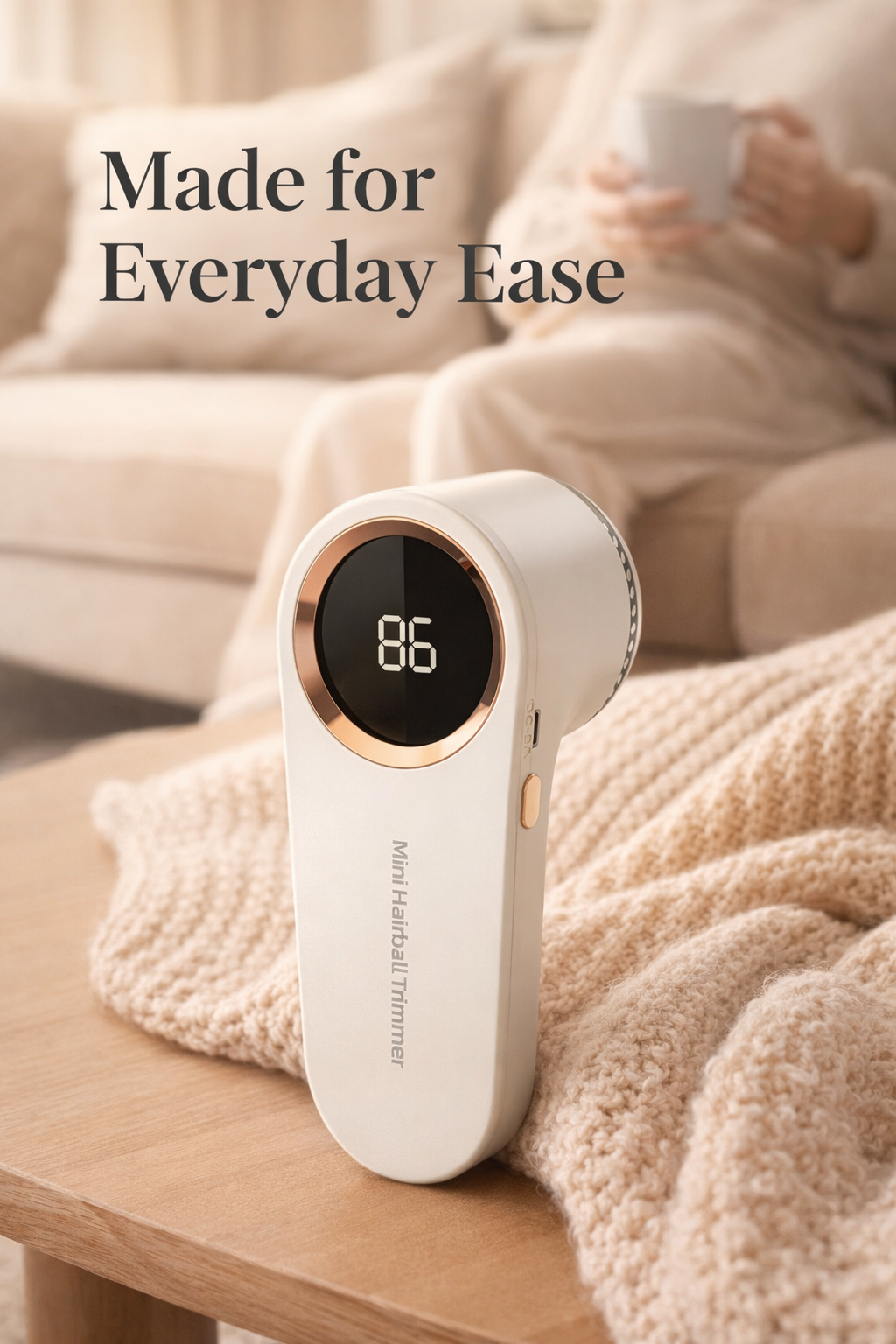 ✨ Rechargeable Electric Fabric Shaver – Bring Your Clothes Back to Life